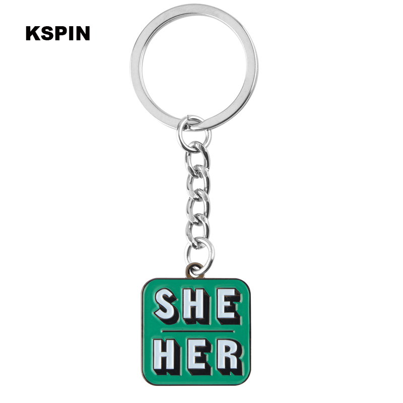 Women Bags On Shein - Portachiavi She Her con Uccello della