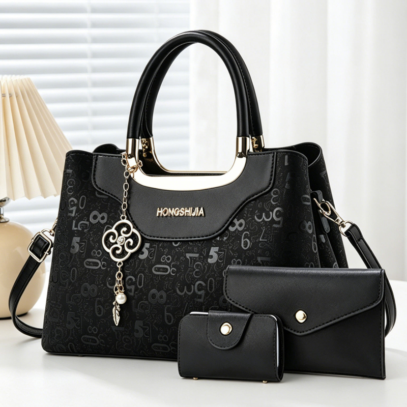Women'S Crossbody Bags - Set di 3 Borse da Donna