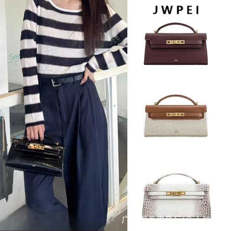 Top Handle Structured - Borsa a Mano Mini in Pelle