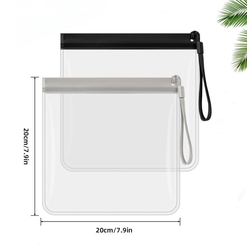 Women Bags For Airport - 2 Pezzi Borsa da Toilette Trasparente