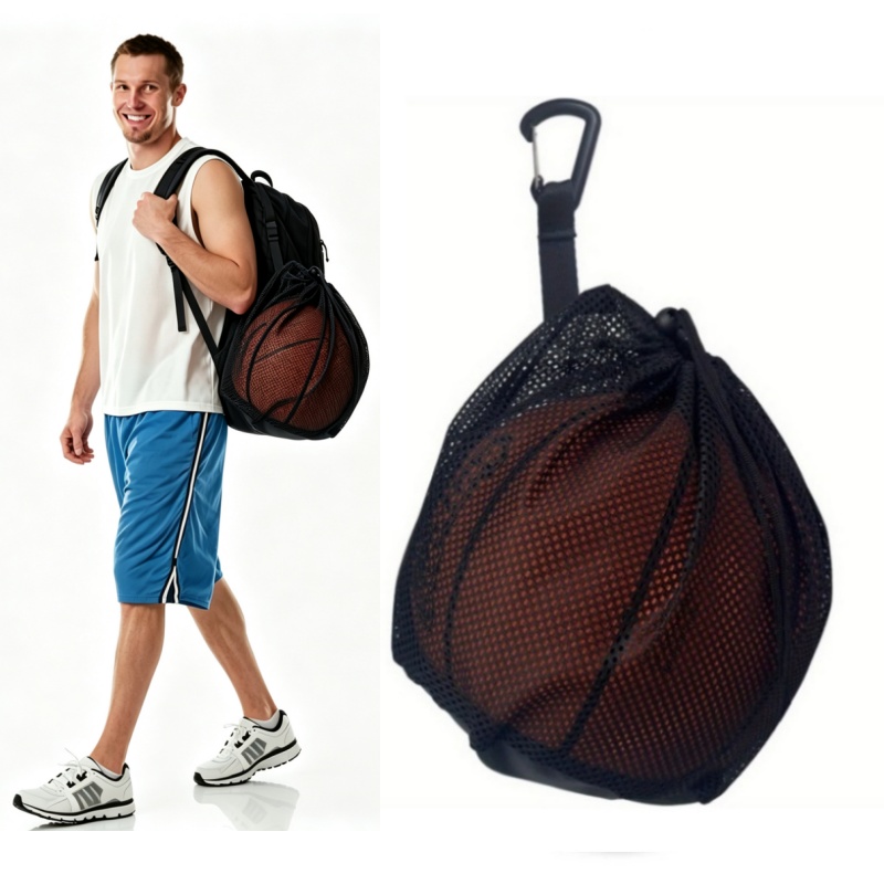 Mesh Net Bag - ﻿ Borsa a rete portatile con
