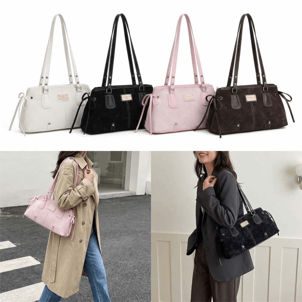 Top Handle Structured - Borsa Tote Minimalista in Ecopelle con