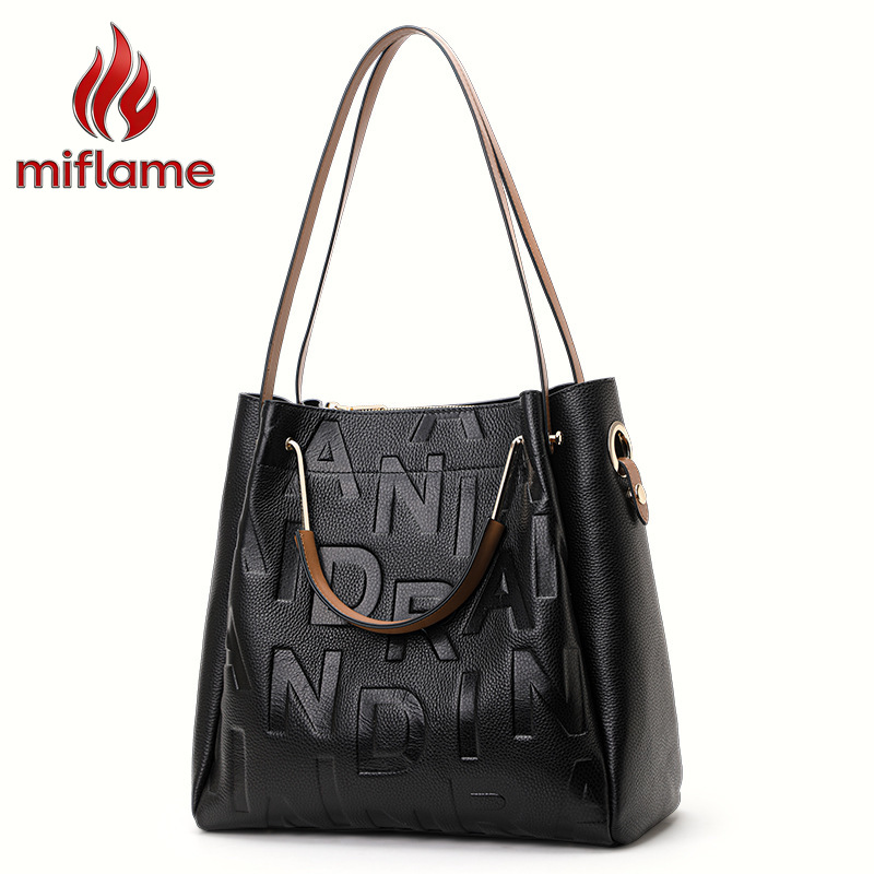 Top Handle Structured - Borsa a Spalla da Donna in