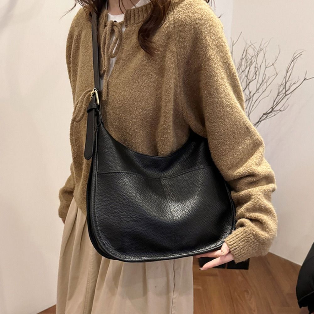Women'S Work Bags Designer - Borse Tote in Pelle PU Nere,