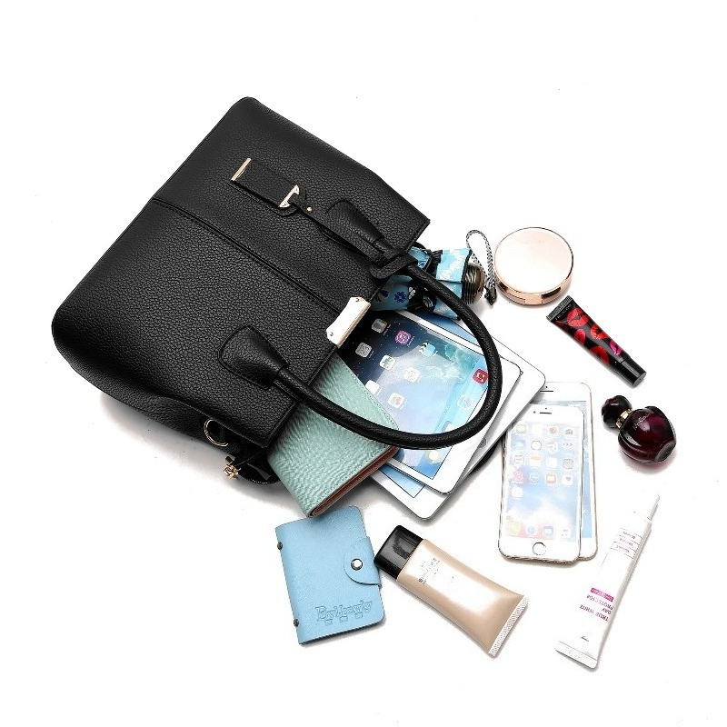 Top Handle Structured - Borsa tote strutturata con manico superiore