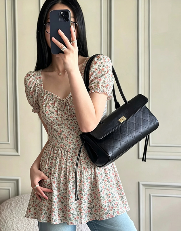 Top Handle Structured - CLAREGQI 2026 Nuova Borsa a Spalla