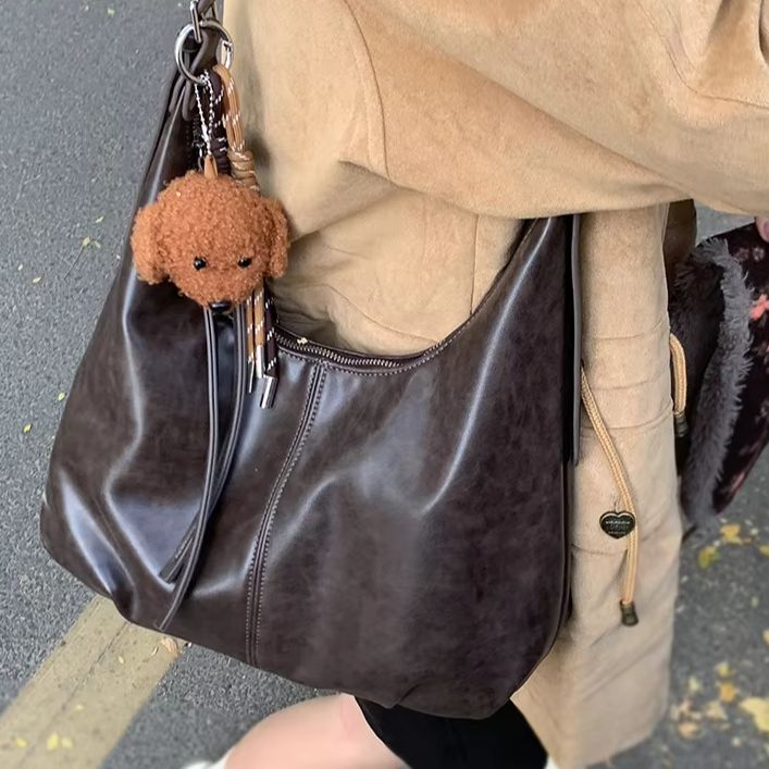 Women'S Crossbody Bags - Borsa vintage da donna di grande