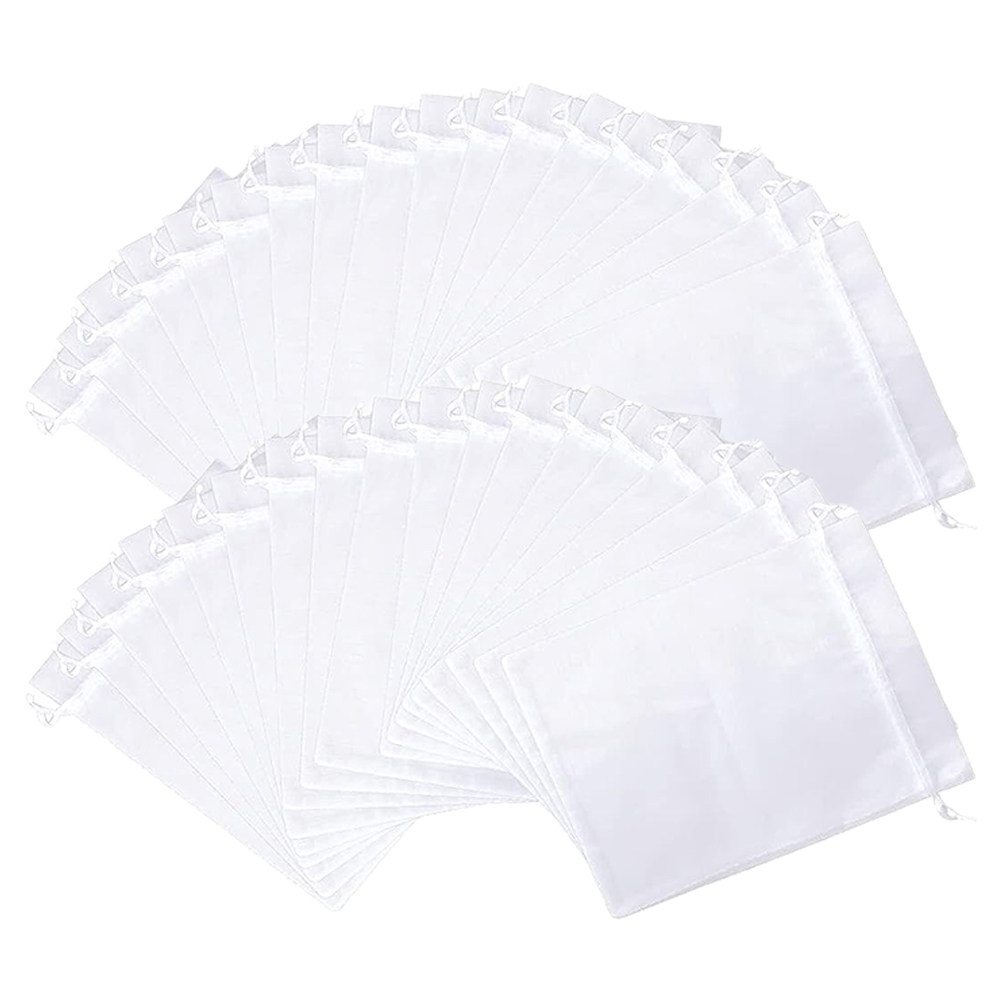 Mesh Net Bag - 50 Sacchetti Protettivi per Frutta con