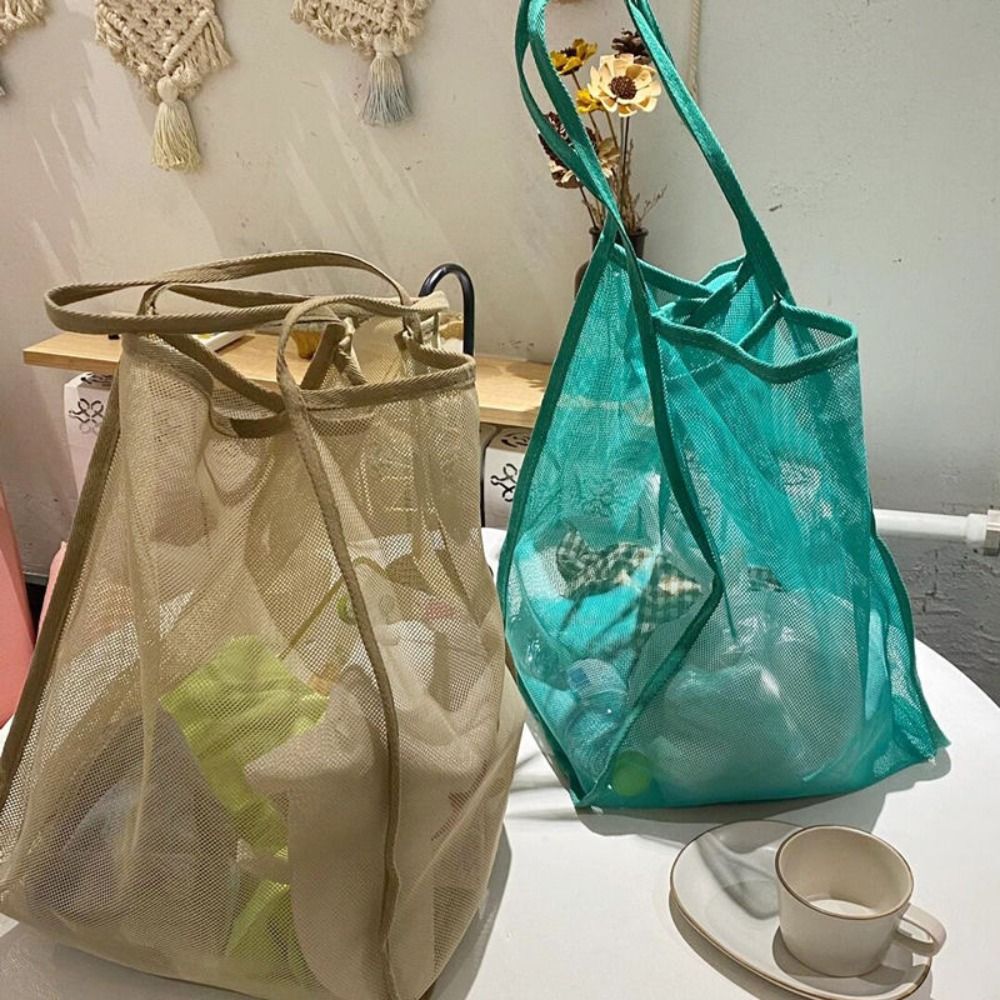 Borsa a tracolla in rete trasp - Mesh Net Bag recensione e prezzo