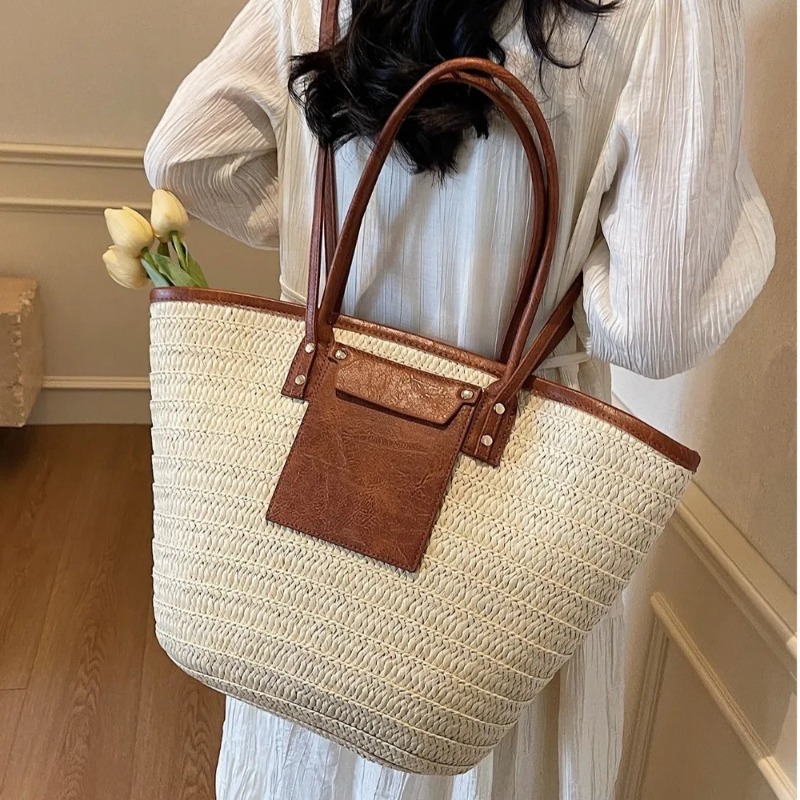 Borsa a Tracolla Intrecciata i - Women'S Raffia Bags recensione e prezzo