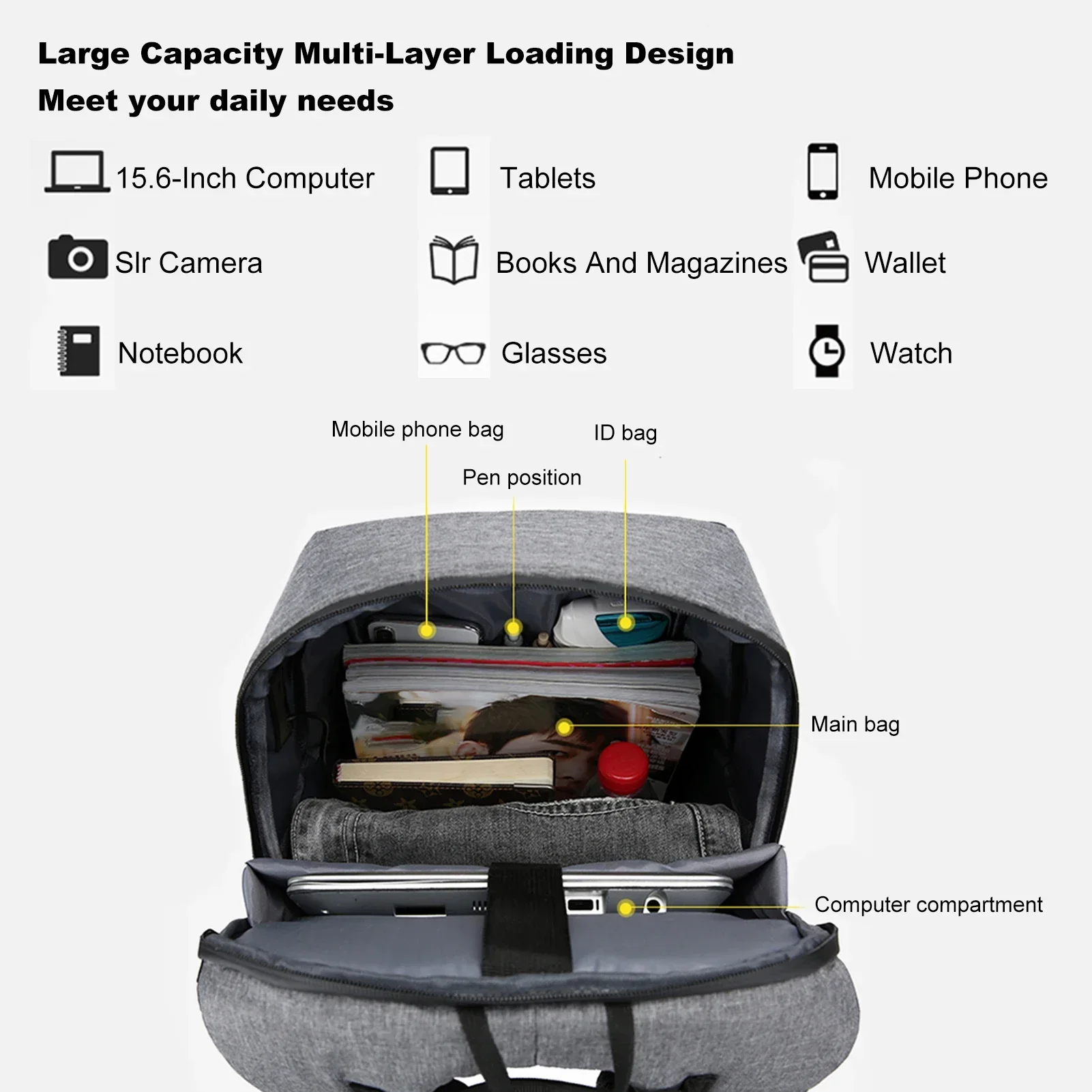 Zaino per laptop per borsa per - Women Bags With Laptop Compartment recensione e prezzo
