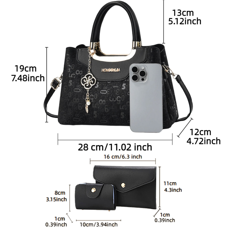 Set di 3 Borse da Donna alla M - Women'S Crossbody Bags recensione e prezzo