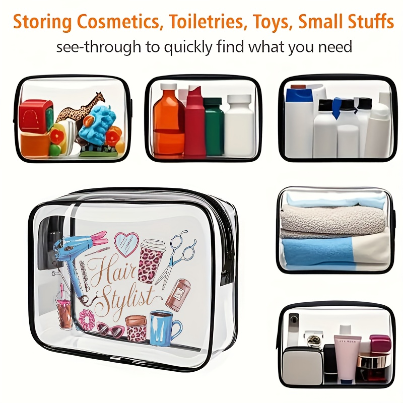 Borsa per Trucchi Trasparente  - Women Bags For Airport recensione e prezzo