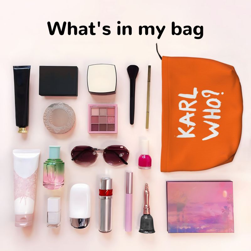 Borsa per il Trucco Karl Who c - Women'S Karl Bags recensione e prezzo