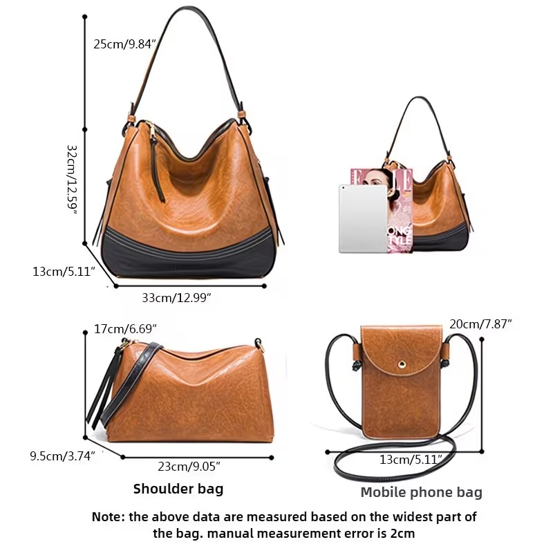 Set di Borse da Donna - Set di - Women'S Crossbody Bags recensione e prezzo
