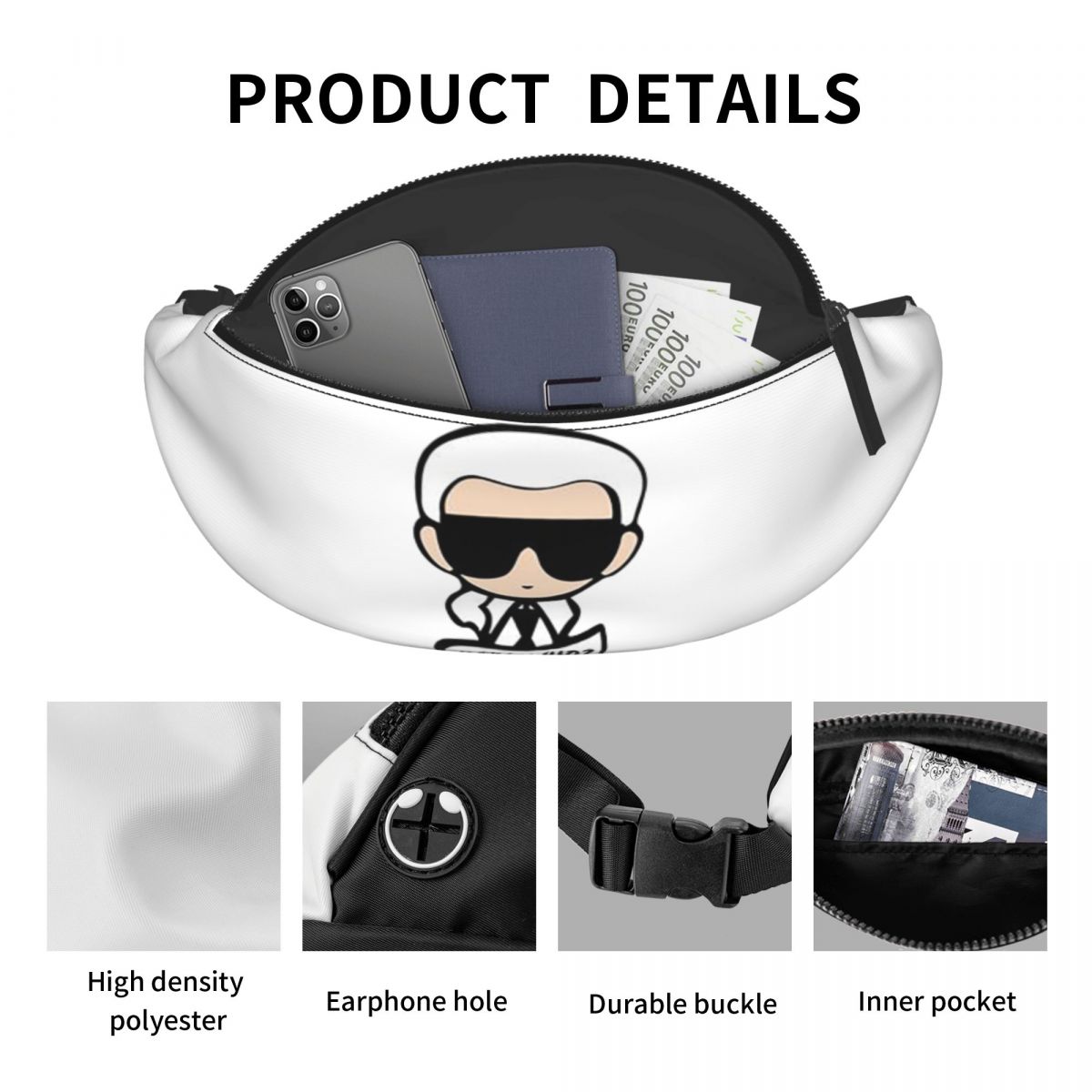 Karl Who Fanny Pack Uomo Donna - Women'S Karl Bags recensione e prezzo