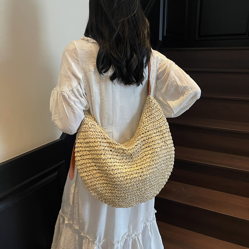LEFTSIDE Grandi borse a tracol - Women'S Raffia Bags recensione e prezzo