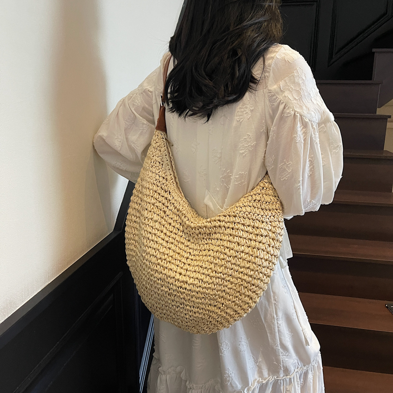 LEFTSIDE Grandi borse a tracol - Women'S Raffia Bags recensione e prezzo