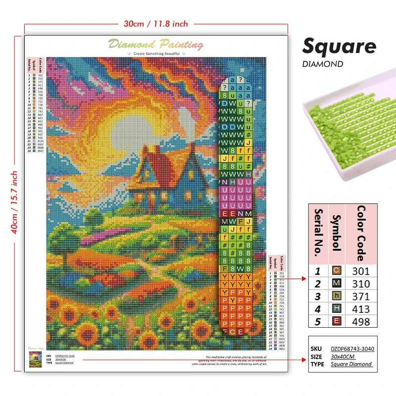 Kit Pittura Diamante Mosaico D - Women Bags Europe recensione e prezzo