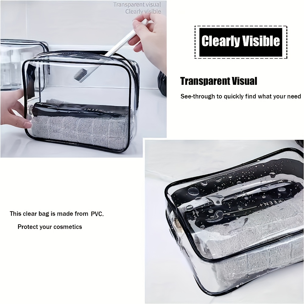 Borsa per Trucchi Trasparente  - Women Bags For Airport recensione e prezzo