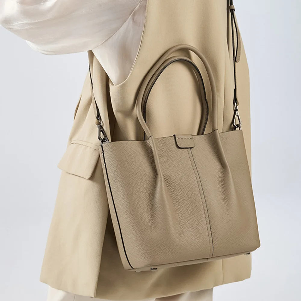 Borsa a tracolla in vera pelle - Top Handle Structured recensione e prezzo