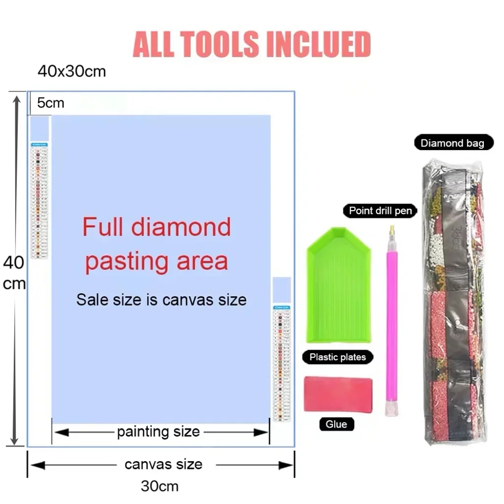 Pittura diamante ragazza tesch - Women Bags Pictures recensione e prezzo