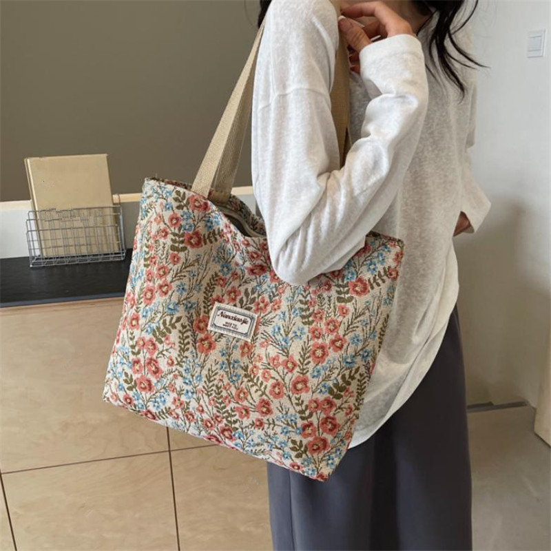 Borse in Tela con Ricami Flore - Women'S Work Bags Tote recensione e prezzo