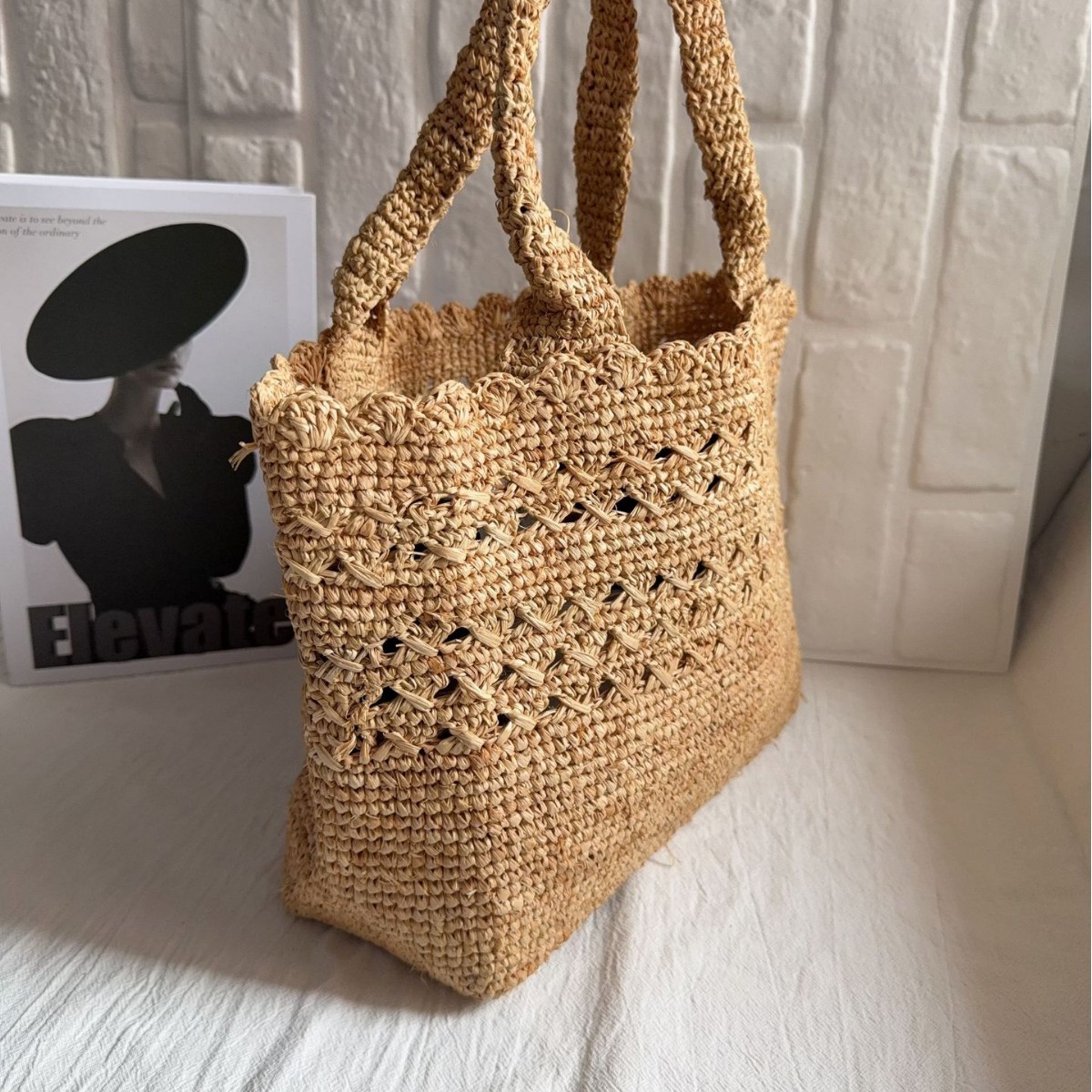 Borsa Estiva in Paglia Raffia  - Women'S Raffia Bags recensione e prezzo