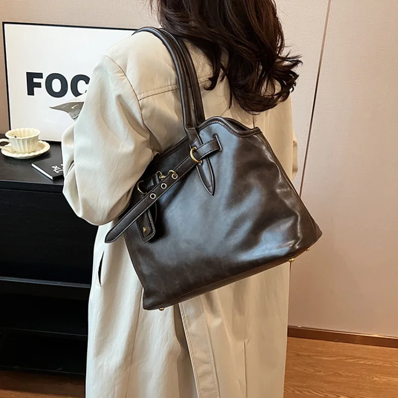 Borsa tote retrò in pelle PU p - Women Bags For Airport recensione e prezzo